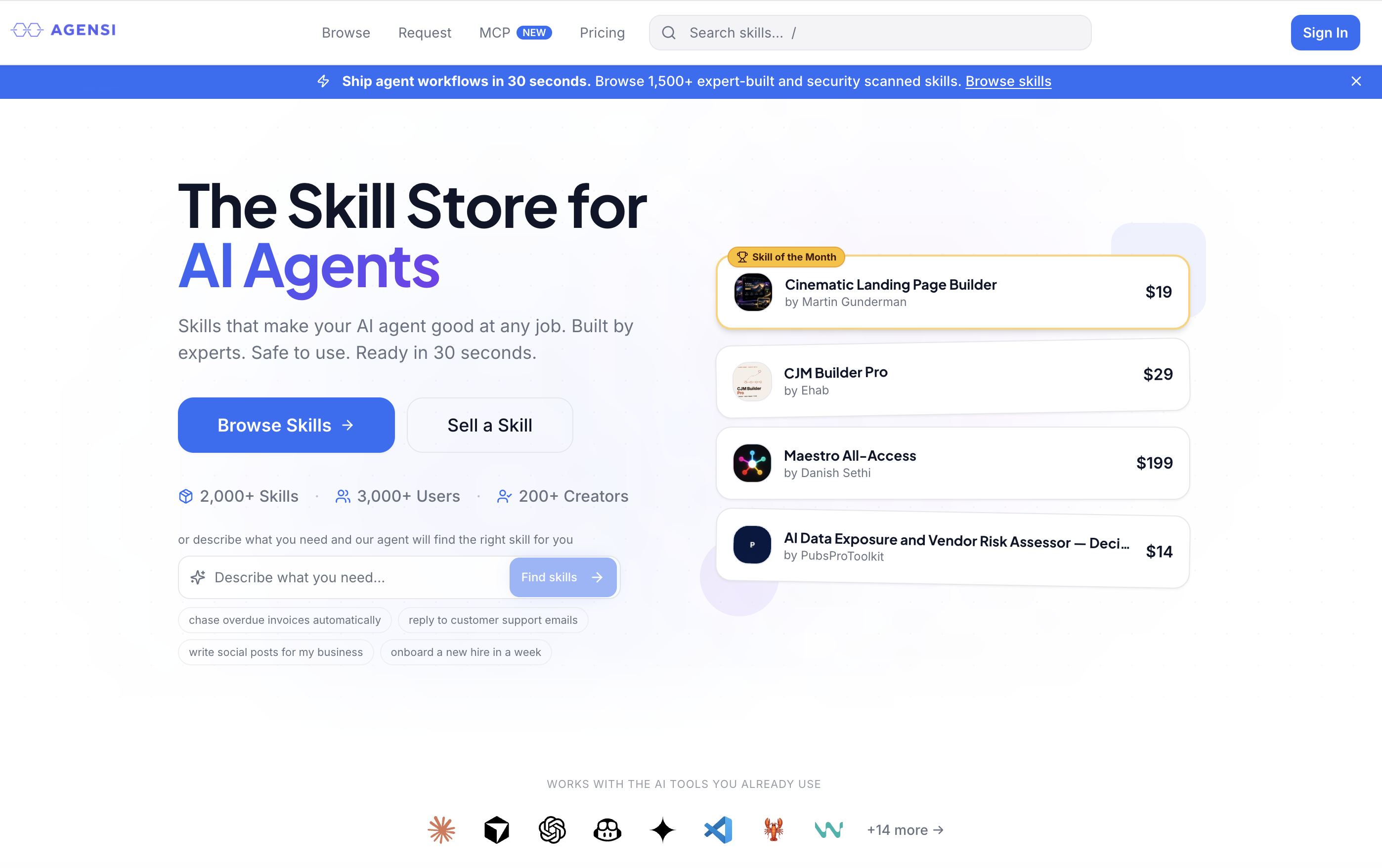 As Products Go Agentic, Agensi Builds the App Store for AI Agents