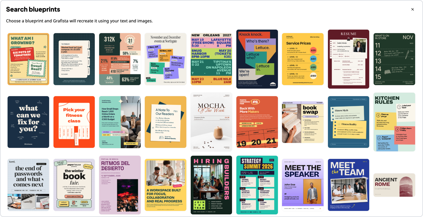 Grafista Announces AI Graphic Designer Platform That Requires No Prompts or Per-Seat Fees