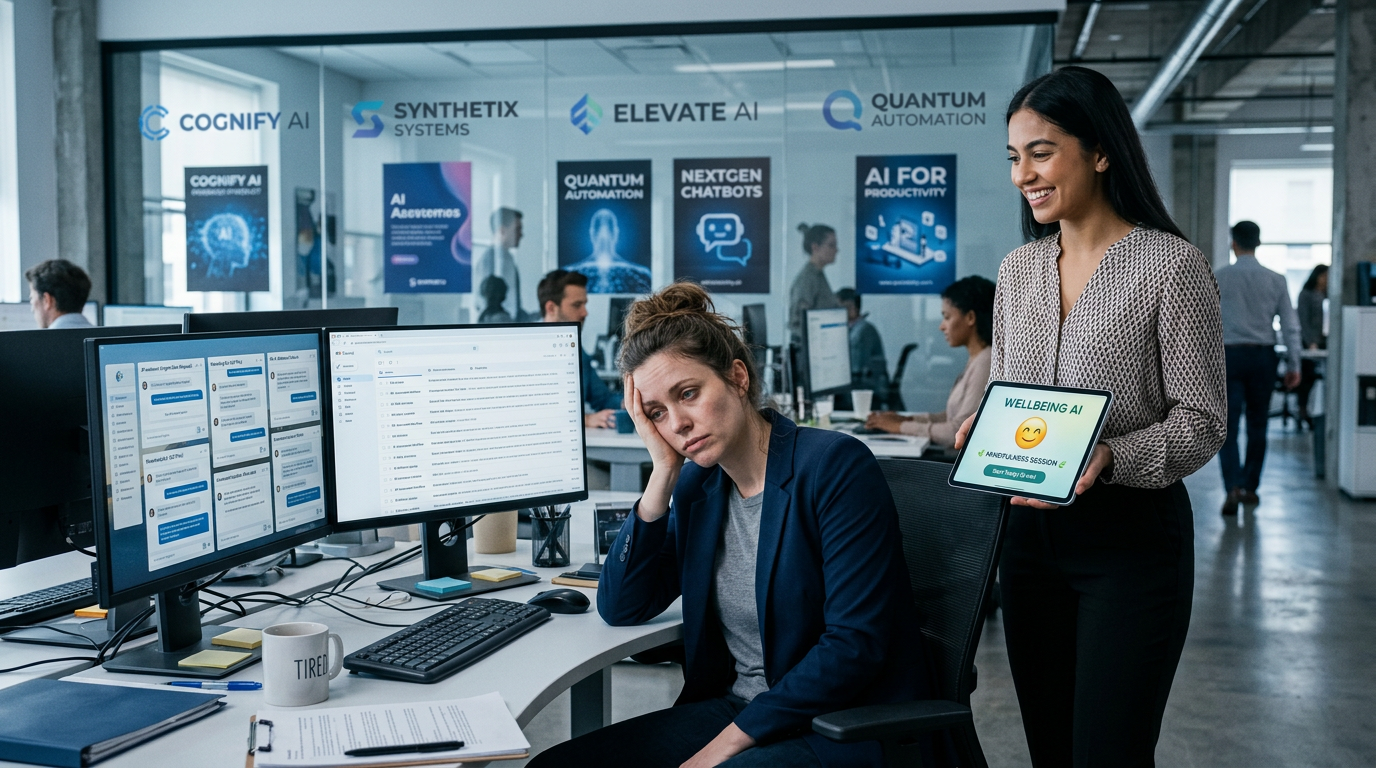 HR introduces new AI to help staff manage stress from previous AI rollout