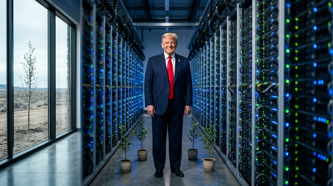 New pledge requires data centers to plant one tree per 10,000 GPUs installed