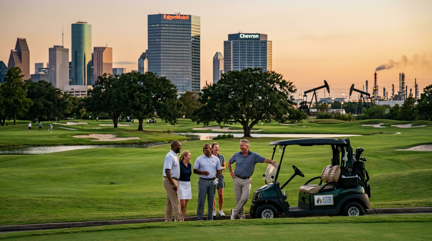 Study: every $10 oil spike generates one new Houston golf course per week