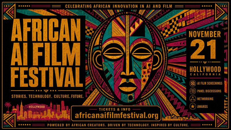 African AI Film Festival Launches Inaugural Edition: Live in Hollywood, with a Screening in Kampala