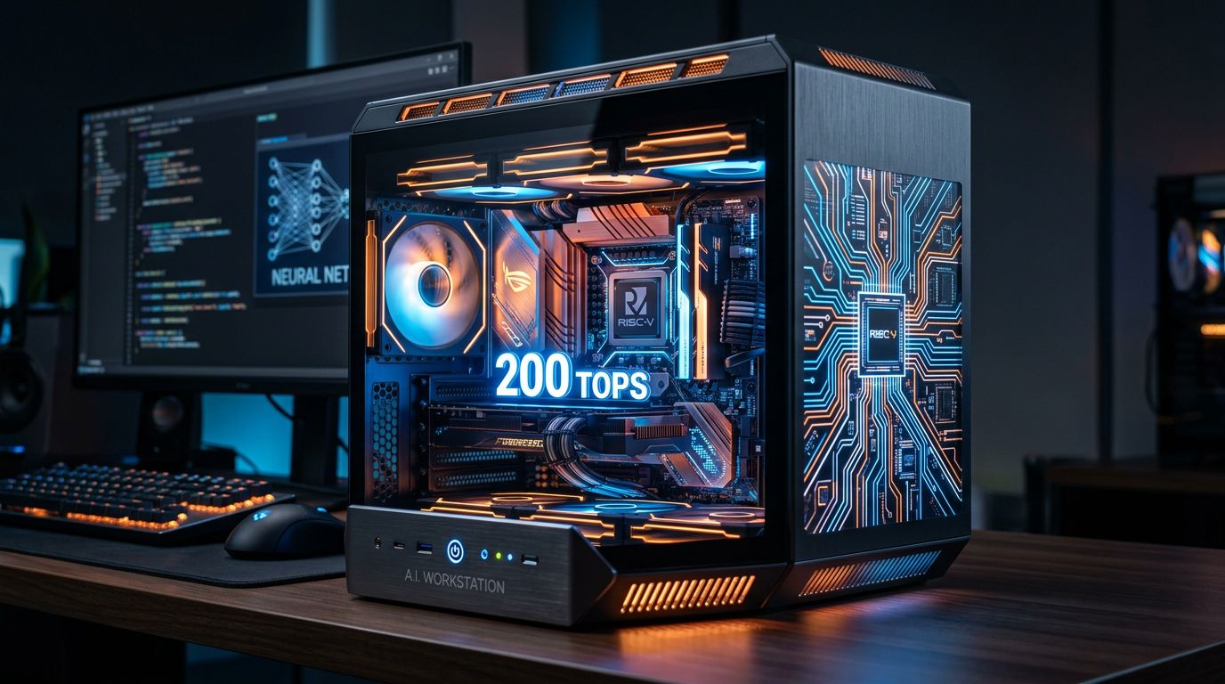 Nanyang Singtech Debuts SingNova-H Studio: First RISC-V Dataflow Architecture AI PC with 200 TOPS for Local Large Models