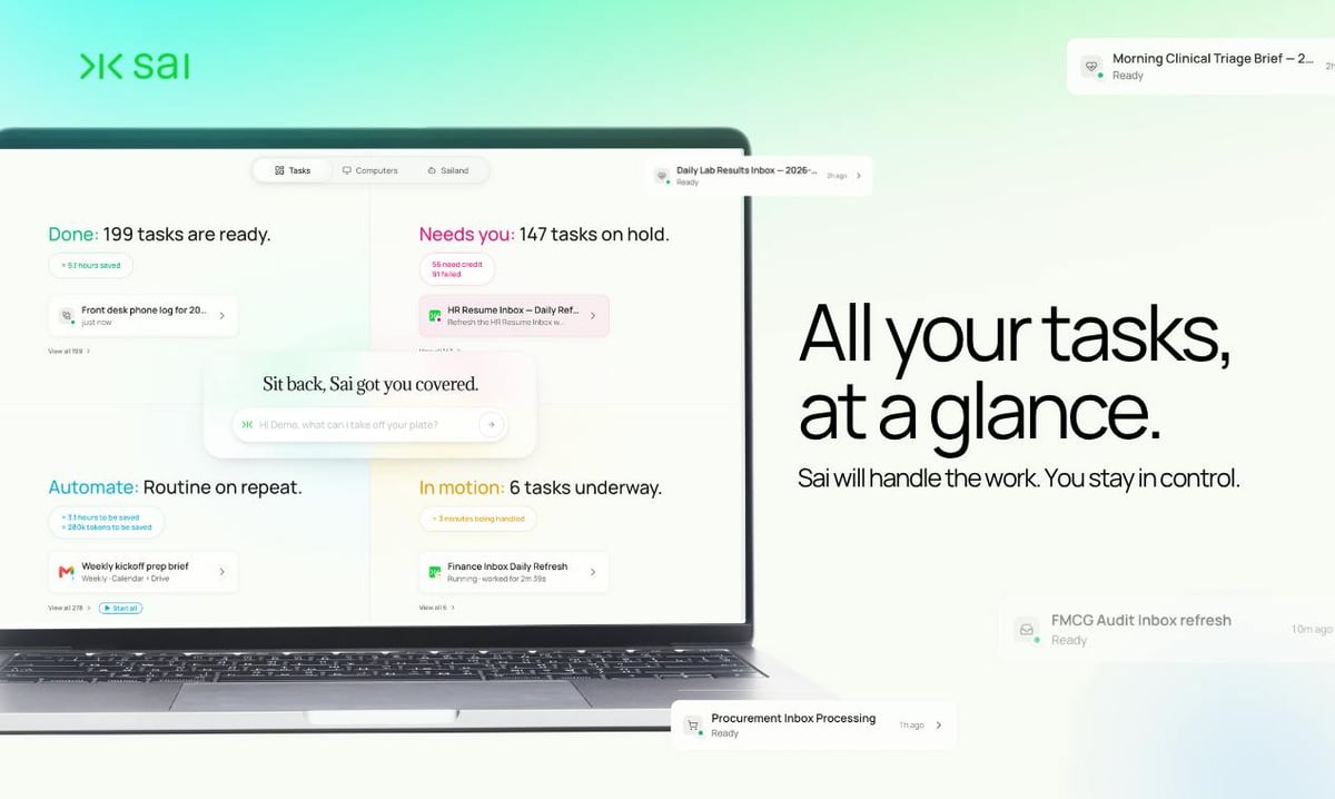 Simular releases Sai, ushers in new era of autonomous computer fleets