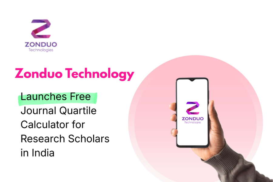 Zonduo Technology Launches Free Journal Quartile Calculator for Research Scholars in India